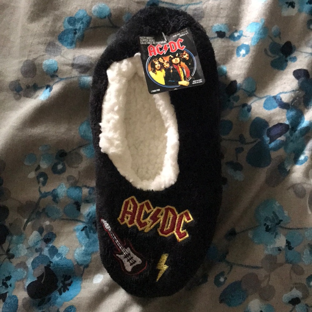 AC/DC slippers! Women’s Small/medium